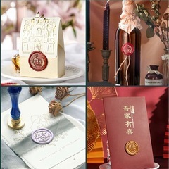 お値下げシーリングスタンプセットの画像