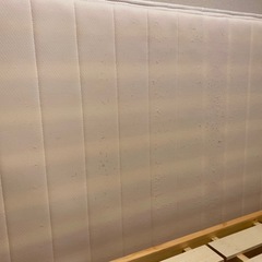 【終了】無印良品★シングルベッド/マットレス付 の画像