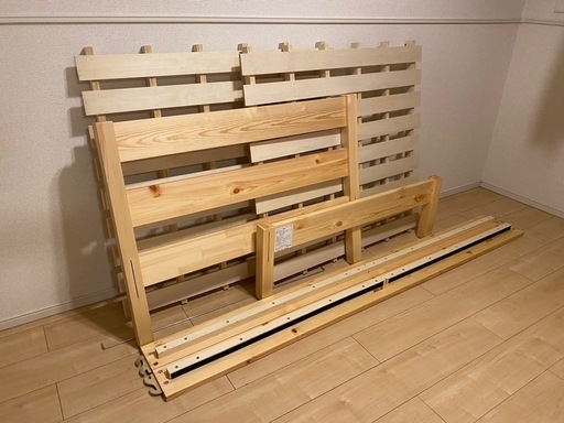 【終了】無印良品★シングルベッド/マットレス付