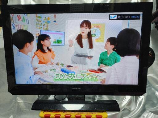 東芝26インチ　液晶カラーテレビ　DVD.BD再生