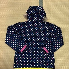 【美品】ファー付きフードスノーウェア Mサイズの画像