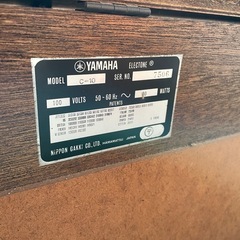 YAMAHA・電子ピアノ(椅子付き)の画像