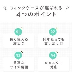 【新品(未使用)】収納ケース Fits フィッツ フィッツケース ワイド 引き出し 小物収納 単品 （ 収納ボックス 収納 ケース 幅45 奥行45 高さ20 天馬 日本製 衣装ケース 積み重ね 押し入れ 押入れ クローゼット収納 ）の画像