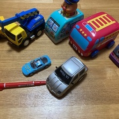 働く車ミニカーセットの画像
