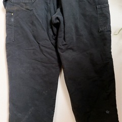 Carhartt ブラック オーバーオール　つなぎ　オールインワン　3Lの画像