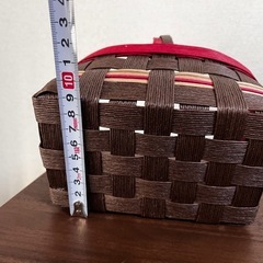ハンドメイド　かごの画像