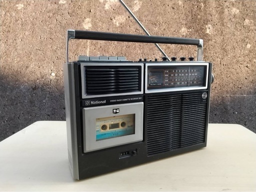 【GO-656】National ナショナル ラジカセ RQ-560 昭和レトロ