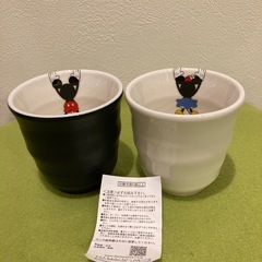 湯のみ　　ディズニー　ミッキー　ミニー