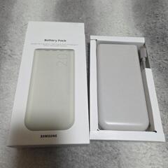 Samsun純正モバイルバッテリーの画像