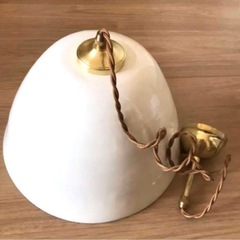 1000円値下げしました！ペンダントライト　ランプシェード　ピアンタ　天井照明　竹製　美品の画像