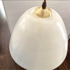 1000円値下げしました！ペンダントライト　ランプシェード　ピアンタ　天井照明　竹製　美品の画像