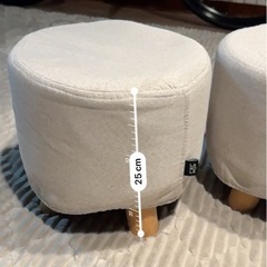 LAKOLE スツール2脚の画像