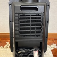山善　セラミックファンヒーターの画像