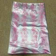 シャワーカーテン　ピンク　花柄の画像