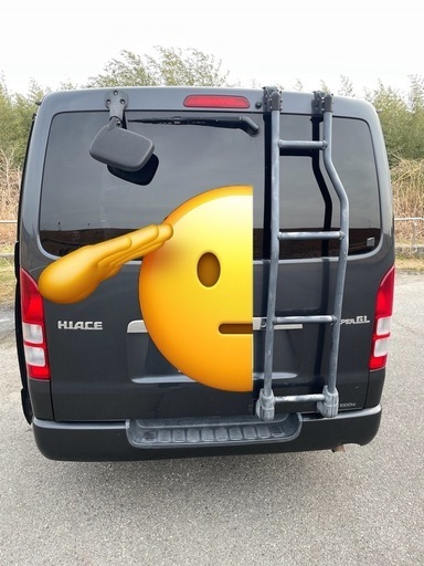 ハイエース　タフレック　リアラダー　
ハシゴ