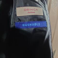 美品　ORIHICA　パンツスーツ　11号　ブラック　セットアップ　オリヒカ　黒の画像