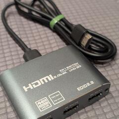 HDMI 切替器 4K 60Hz アルミニウム合金製 avedi...