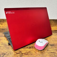 オフィス＆新品マウス付き】美品です！ 赤色モデル ノート