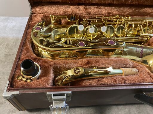 ②Nikkan アルトサックス　楽器　ゴールド Amazon | プロフェッショナル サックス ローズゴールド