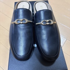 COACH コーチサボサンダル　レザー ミュール　スリッポン　本...