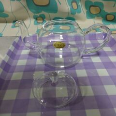 新品箱入り【ティーポット】#ハーブティー#緑茶の画像