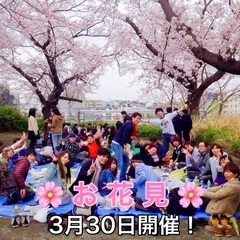 【横浜】３月３０日（日）１３時〜お花見🌸＆飲み会🍺＆カラオケ🎤