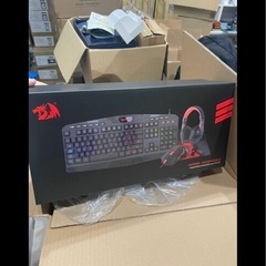【新品未使用】ゲーミング機器四点セット】マウス、キーボード、パッ...