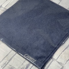 【シャルレ CHARLE】新品未使用 ミニタオル ハンドタオル ダークグレーの画像