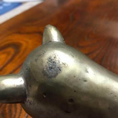 猫 オブジェ 置物の画像