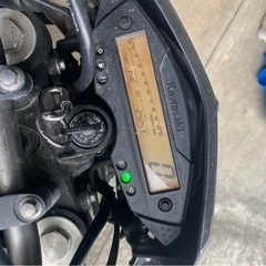 kawasaki Dトラッカー125  17インチ化 実働の画像