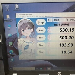ノートパソコン　（CPU）Core-i5 2540M（2.60GHz）メモリ（DDR3 4GB）、SSD（新品320GB）Windows10 PRO  12インチ型　電源付き、すぐ使えます。の画像