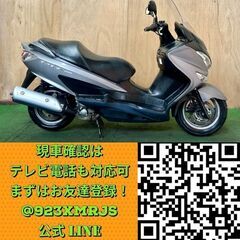 ★長野県の方限定送料無料★【動画あり】★スズキ バーグマン200★ETC付き 実動 人気車種 CH41A FI インジェクション 水冷 4サイクル PCX NMAX 中型スクーター 松本市の画像