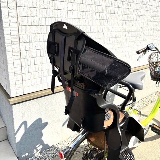 【お譲り先決まりました】自転車用チャイルドシート&レインカバー
