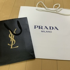 PRADA・YSL・Jo Maloneの紙袋