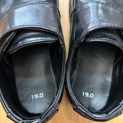 男の子　セレモニーシューズ　靴19センチ　　　の画像