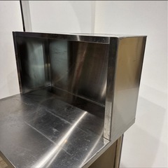 直接引き取り5%OFF 作業台背面板  バックガード 収納 食器収納棚 幅900×奥行き300×高さ500mm 業務用 厨房機器 作業台 シンク 板金 棚 収納 目隠し 工具掛け ガレージ　の画像