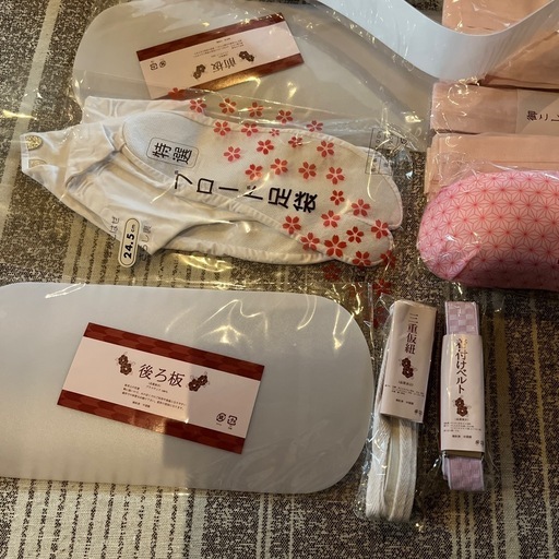 着付け小物セット半襟付き