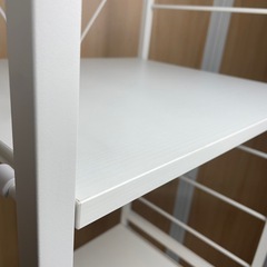 【美品】ニトリ　家電ラック　棚　ラック　白　オシャレ　の画像