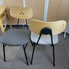 【まとめてお得】2人掛け ダイニングテーブル3点セット チェア 木製の画像