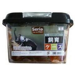 カブトムシのカゴと昆虫用ゼリーセットの画像