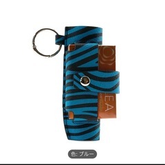 iQOSイルマiワン ケース 新品 ブルーゼブラ