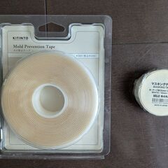キッチン用テープ　2種（３COINSと無印）