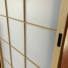 お話し中　アルミ製障子戸 の画像