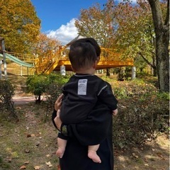 韓国ベビー　ブラックロンパースの画像