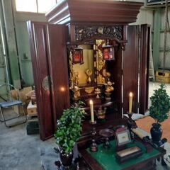 中古自動開閉扉付き仏壇