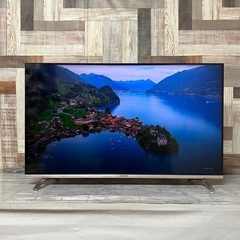 即日受渡❣️アグレクション43型4K液晶テレビWチューナー外付H...
