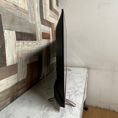 即日受渡❣️アグレクション43型4K液晶テレビWチューナー外付HDD録画