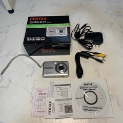 ペンタックス Optio E75 シルバー