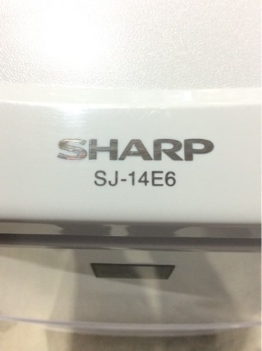 シャープ ノンフロン冷凍冷蔵庫 SJ-14E6-KW 2019年製