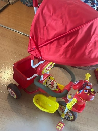 アンパンマン 三輪車 デラックス